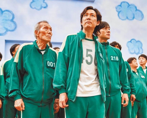 Netflix《魷魚遊戲》劇照。