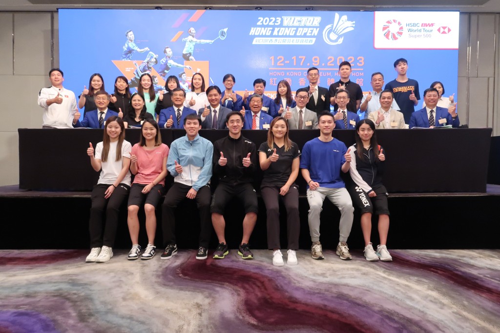 2023香港公開羽毛球錦標賽下月12日展開。陸永鴻攝