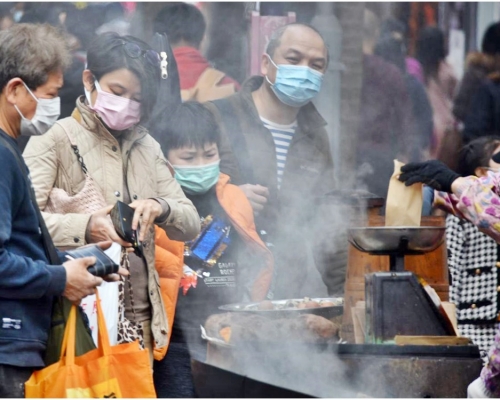 今早天文台錄得最低氣溫11.9度，是入冬以來的最低紀錄。資料圖片
