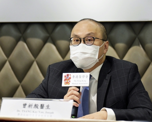醫學會傳染病顧問委員會聯席主席曾祈殷。資料圖片