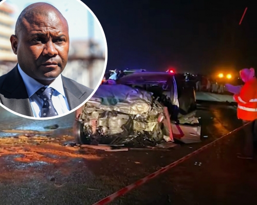南非約翰內斯堡市長馬東戈（Jolidee Matongo）上任僅一個月便遇上車禍身亡。網上圖片