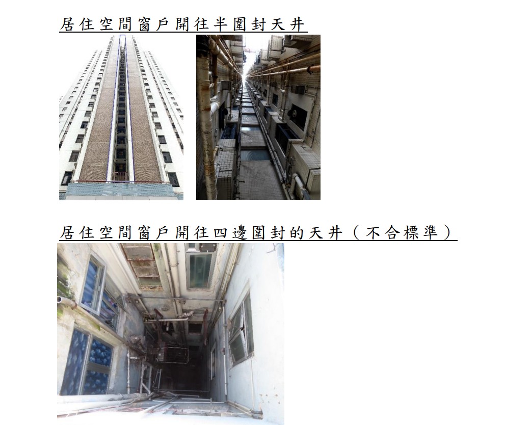 政府建议「简朴房」至少须有一扇向外窗户。房屋局文件截图