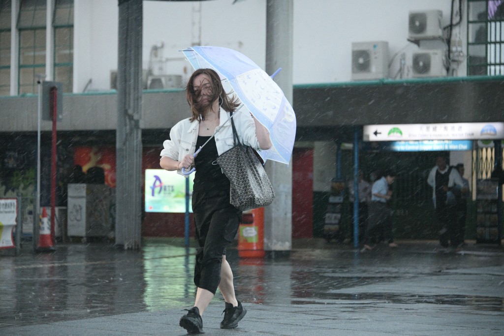 受广阔低压槽影响本港今日天气不稳定。