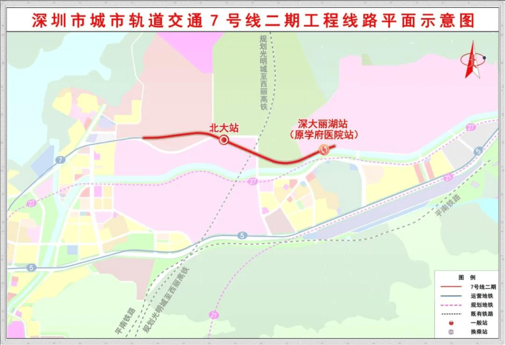 深圳5條地鐵線路年內開通。