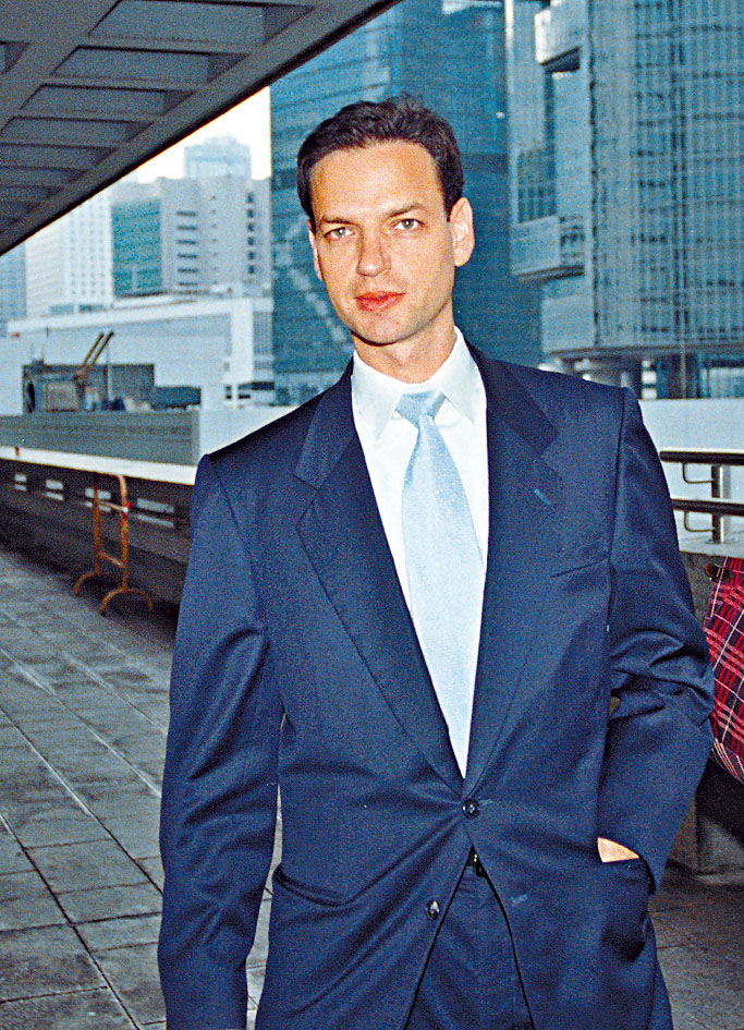 已故富商何东爵士长孙何鸿章儿子何豹。