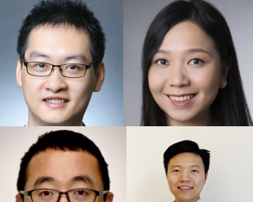 羅平（左上）、郭子彥（右上）、郭浩（左下）及周博磊（右下）入選TR35 亞太區名單。