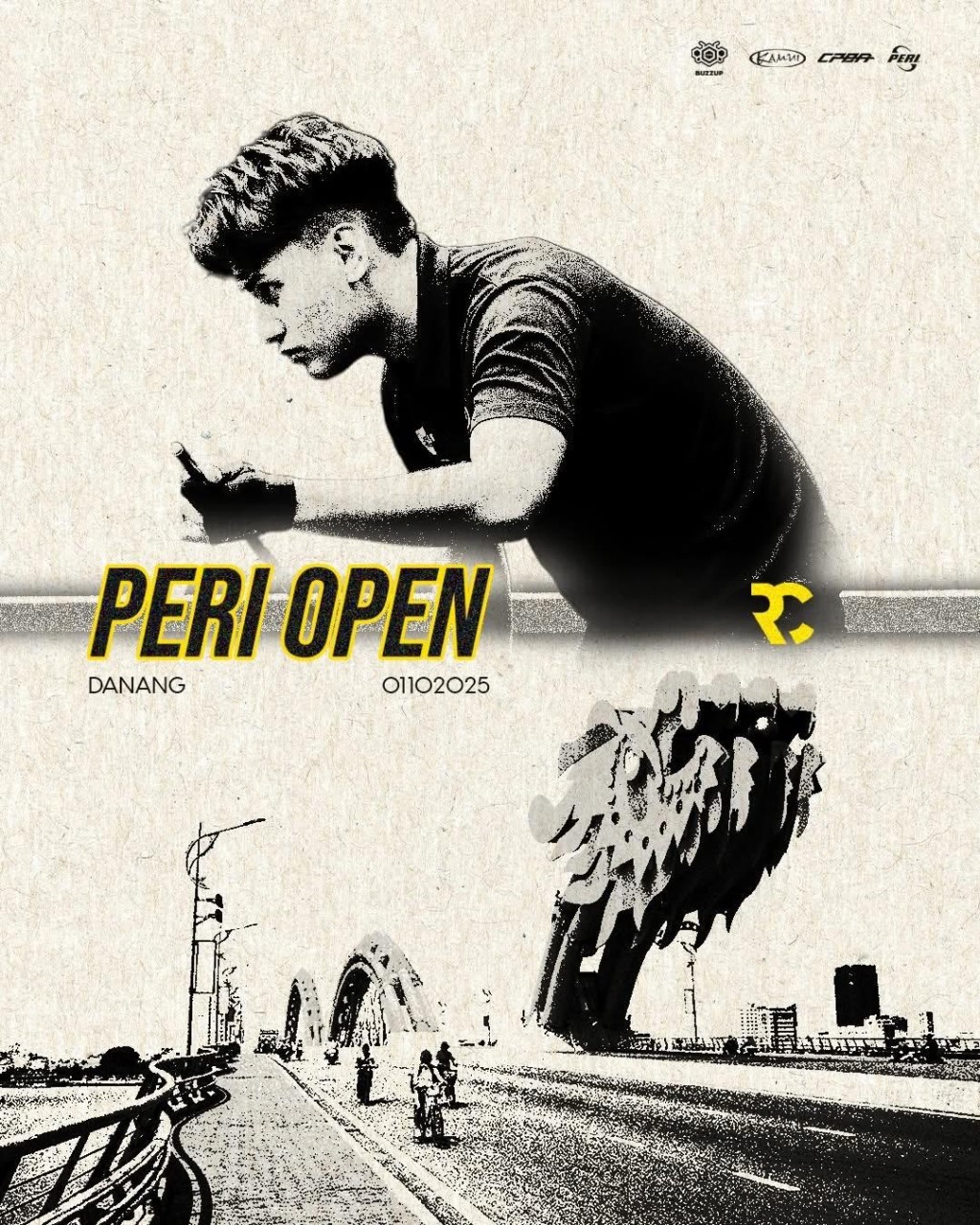 Robbie在Peri Open8強止步。Robbie FB圖 Robbie在Peri Open8強止步。Robbie FB圖