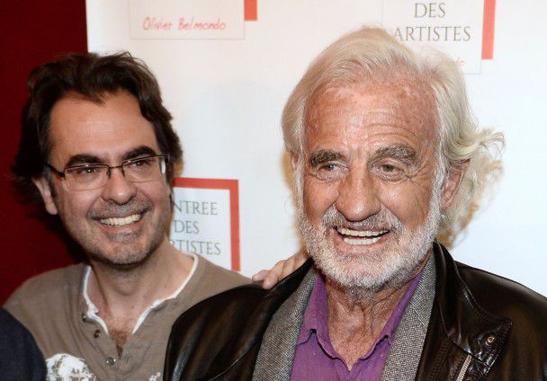 尚保羅（右）從影60年，拍過超過80部電影。