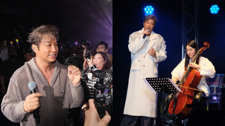 譚耀文個唱騷前默哀  14歲掌上明珠拉大提琴技驚四座  黎姿細佬車禍後罕露面