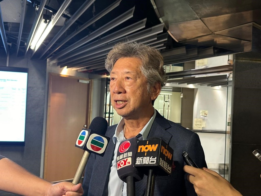 汤家骅指捍卫香港不仅是政府的责任，亦是每个人的责任。 常彧璠摄