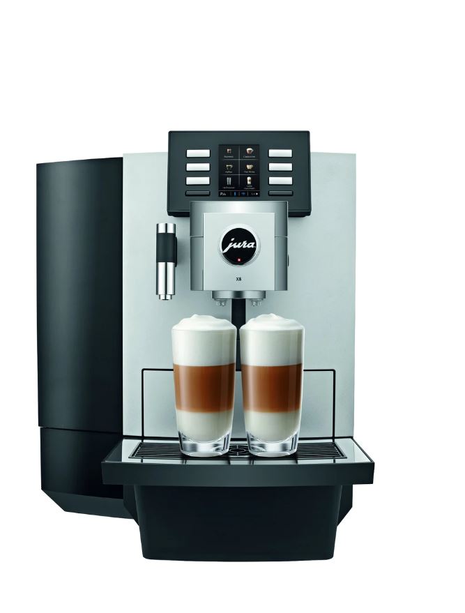 瑞士品牌Jura出产、X8白金自动浓缩咖啡机。