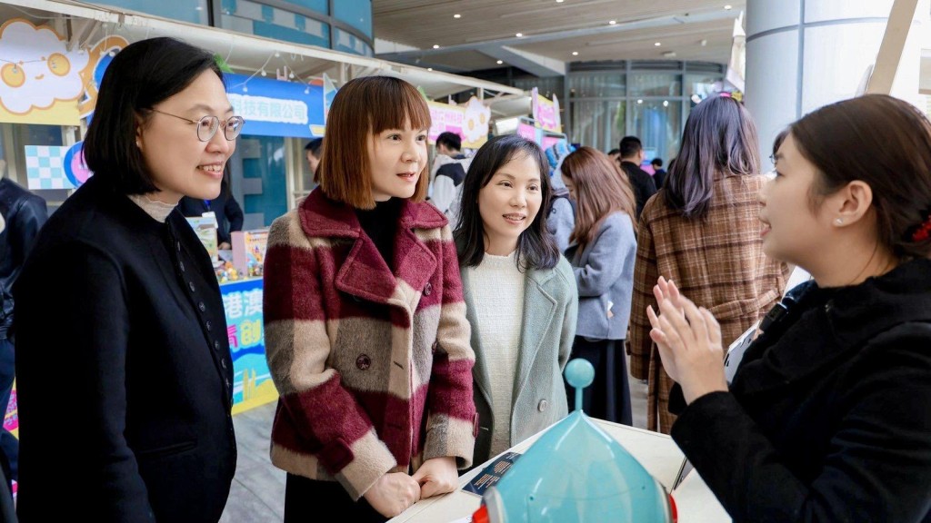 大灣區發展辦公室南沙辦青創嘉年華 逾40家青年初創參與 陳潔玲鼓勵追夢