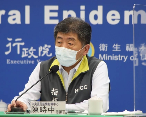 中央流行疫情指揮中心指揮官陳時中。中時相片