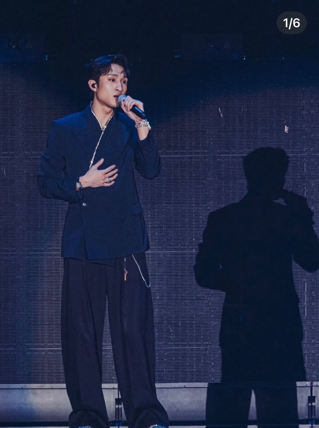 Ryan日前在Mirror成員呂爵安的演唱會任嘉賓歌手,唱功獲一致好評。Ryan IG圖 Ryan日前在Mirror成員呂爵安的演唱會任嘉賓歌手,唱功獲一致好評。Ryan IG圖