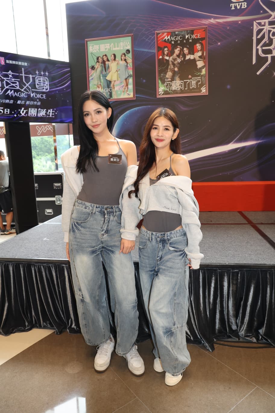 喬美莎、陳熙蕊一同受訪。