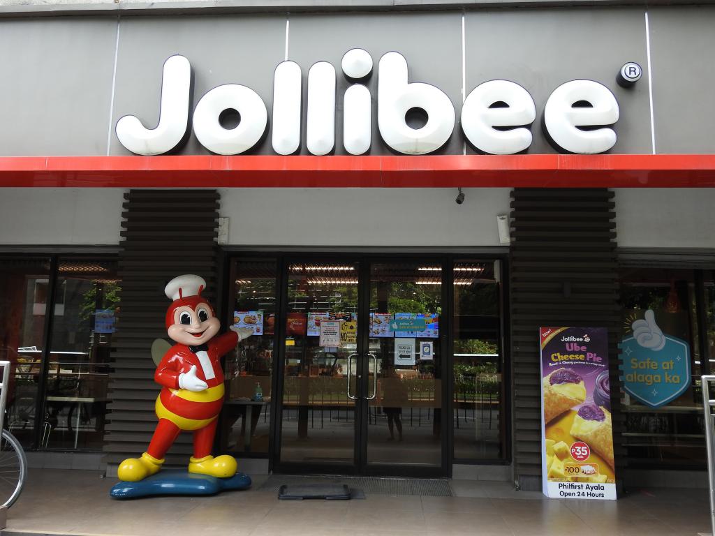  Jollibee起源自菲律賓，現已發展至全球各地。