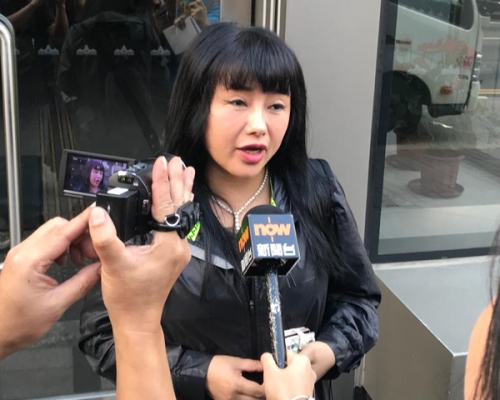 被告喩米英。 黎嘉怡攝