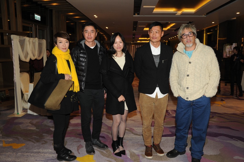 簡慕華是TVB前金牌監製戚其義（右一）愛將，兩人的緋聞傳足多年。