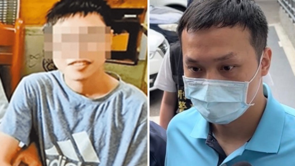 賴男 (左)與夏男(右)登記結婚後不久便墮樓身亡。中時