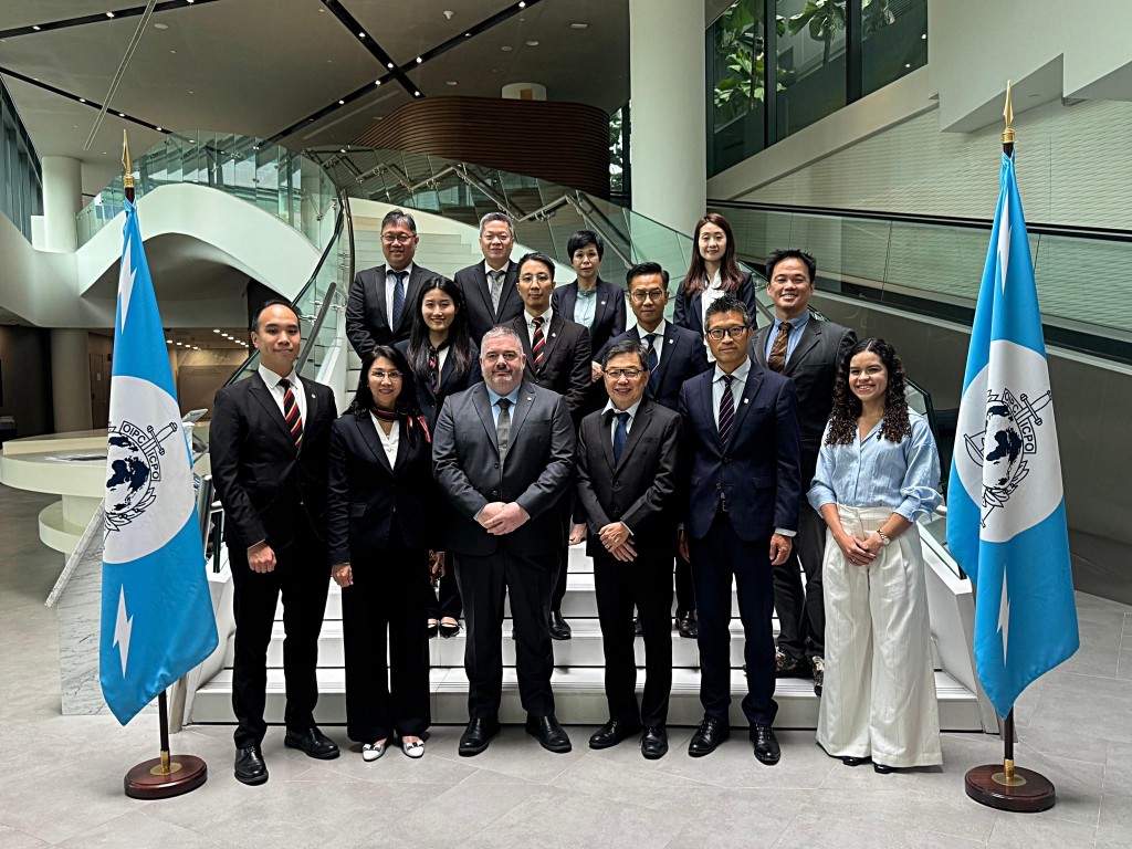 警方再參加「國際誠信管治圓桌會議」。警方提供