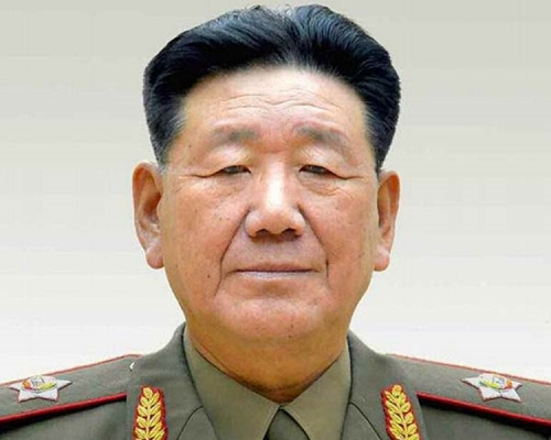 北韩人民军总政治局局长黄炳誓被革职，并接受「思想再教育」。(资料图片)