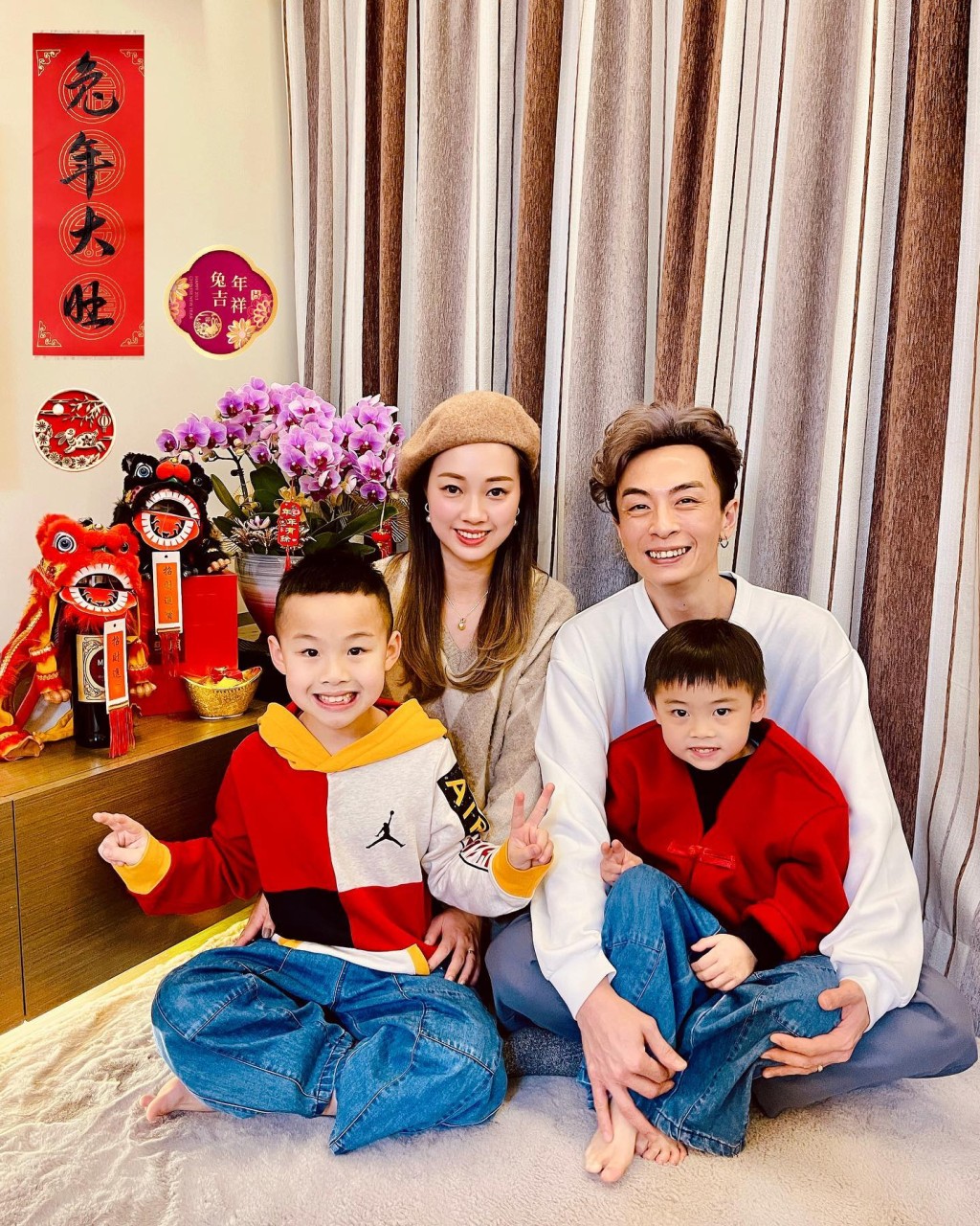 顏志恒與太太結婚10年，育有兩子。