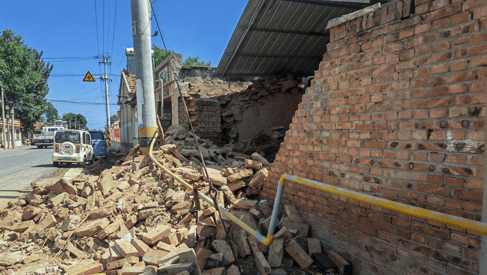 山東5.5級地震增至24人傷，213間房屋受損。新華社
