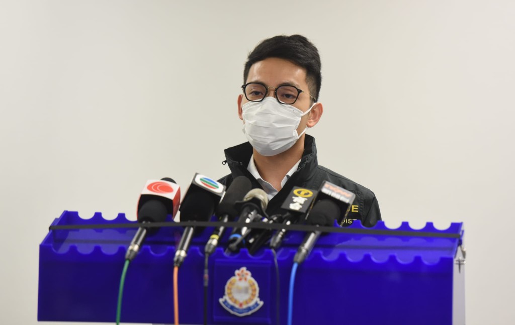 中區警區重案組第一隊高級督察陳偉峰。