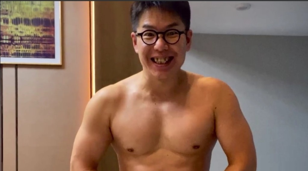 見他笑得咁開懷，應該從前失去咗嘅信心都返晒嚟。