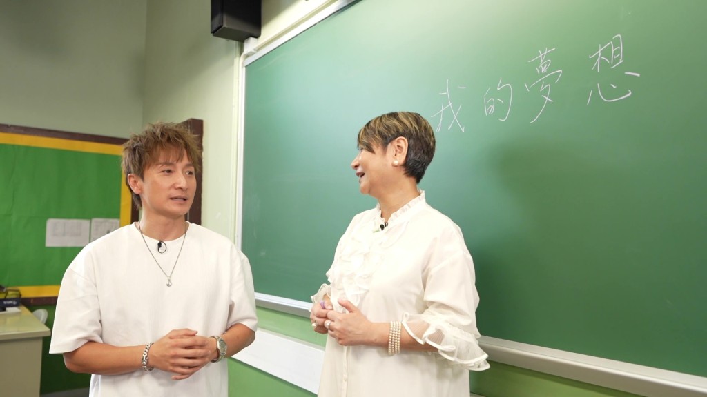 方力申憶述中二時的作文題目「我的夢想」。 方力申憶述中二時的作文題目「我的夢想」。
