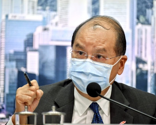 張建宗指歡迎各界提出問題及改善措施。資料圖片