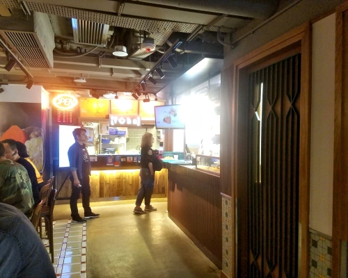 一名賊人闖入逸東酒店地庫一間餐廳爆竊。林思明攝