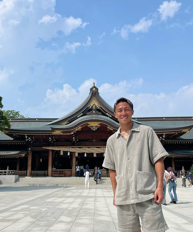 超羽量級拳手神足茂利。 IG@k_shige92