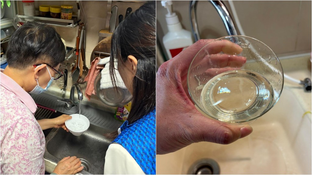 太古城食水現黑點｜水務署完成清洗所有水缸 水質顯著改善