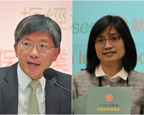 陳松青、謝曼怡。資料圖片