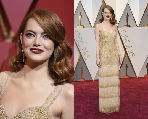 Emma Stone有望憑《星聲》奪奧斯卡影后。AP