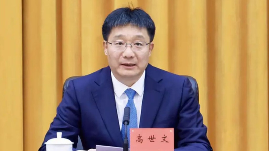 高世文曾是原中共政治局委員馬興瑞的秘書。