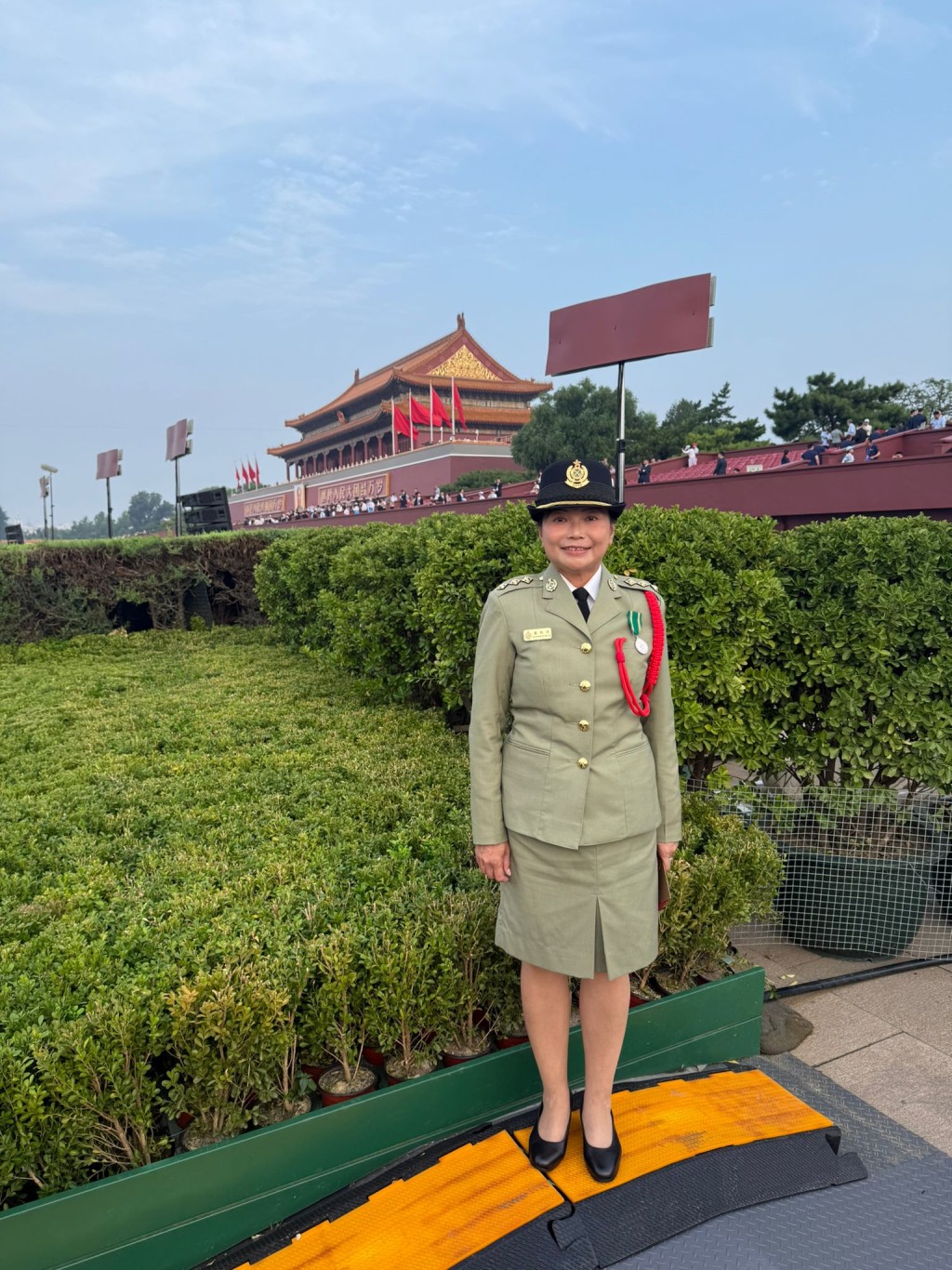 香港海關官員協會主席盧凱詩。 香港海關官員協會主席盧凱詩。