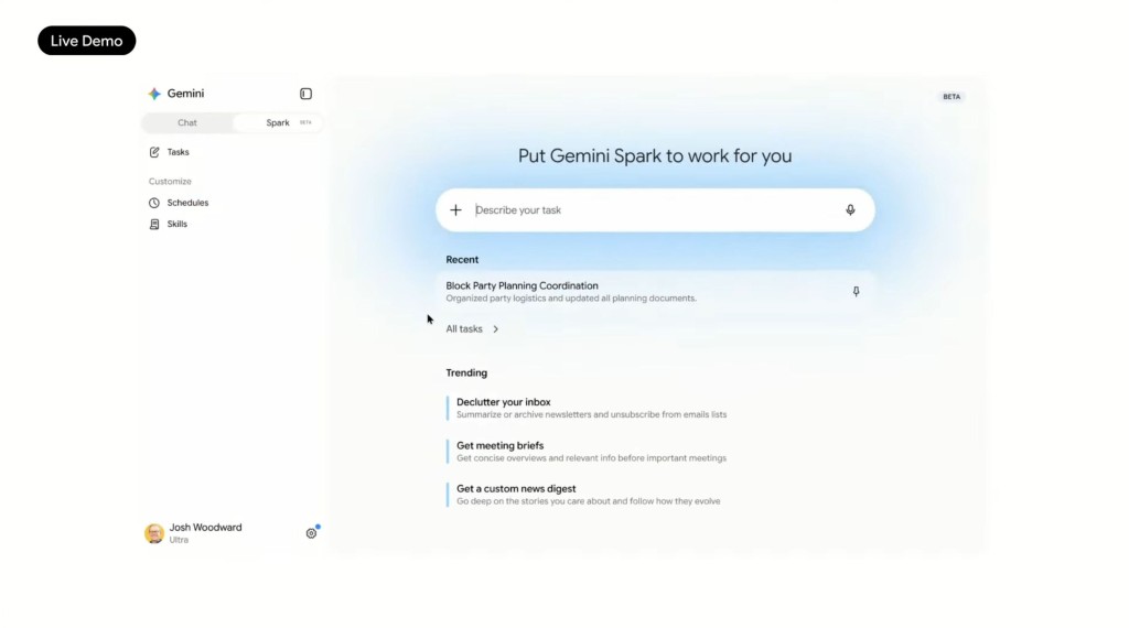 一如OpenClaw，Gemini Spark能自動處理多步驟任務，並有Agent Payments Protocol防止AI自動付款。