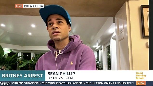Britney前助手及好友Sean Phillip受訪指Britney在獲釋後表示很快。
