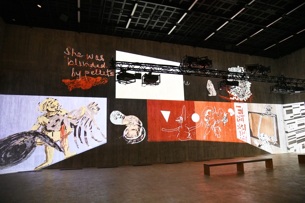 馬拉尼近作《你能聽見我嗎？》，是她以iPad等電子工具繪畫的作品結集。