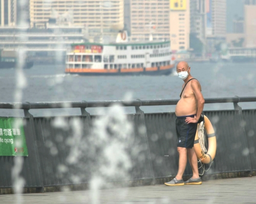 本港空氣質素持續惡劣。資料圖片