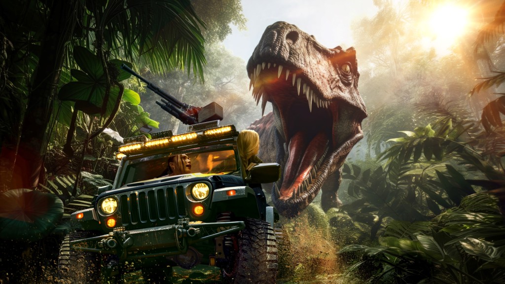 JUNGLIA重點設施：1. 恐龍探險（DINOSAUR SAFARI）