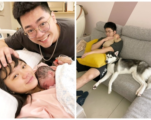 陈彦婷指幸获丈夫帮手凑B才可以休息。fb　