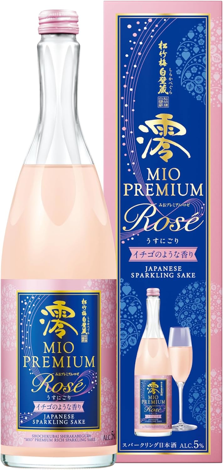 宝酒造「松竹梅白壁蔵「澪」PREMIUM〈ROSE〉」（圖片來源：日本消費者廳）