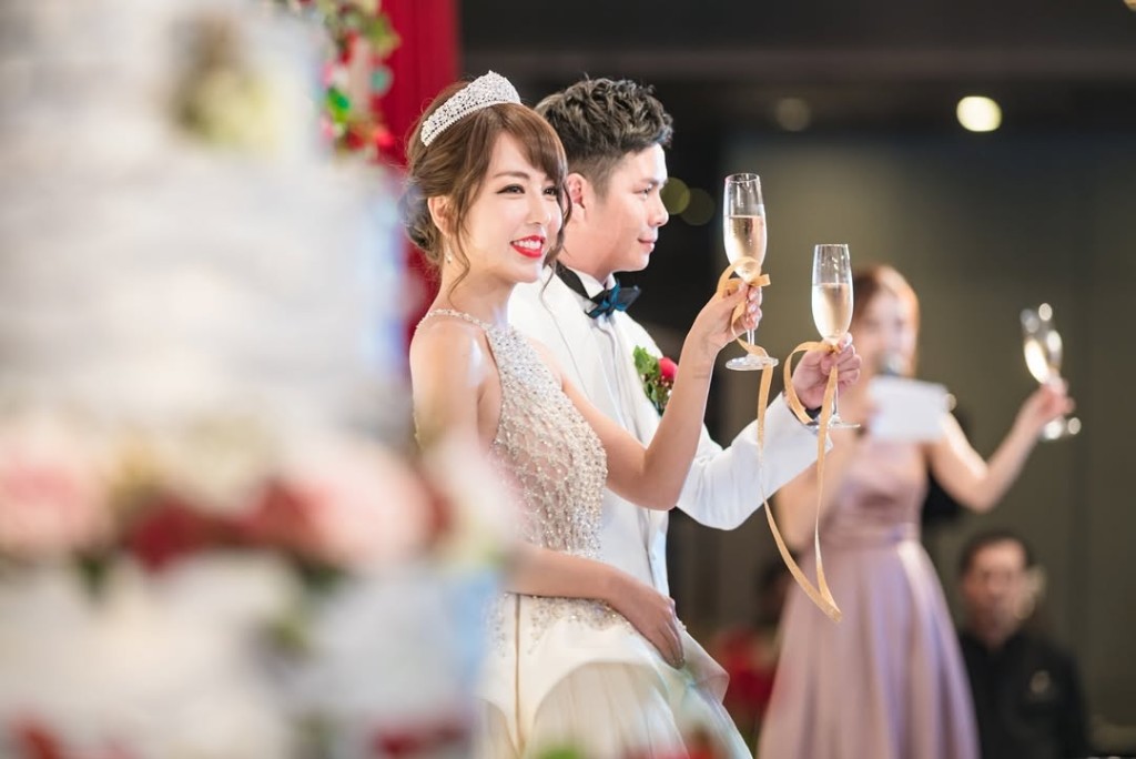 譚嘉儀2019年成為人妻。