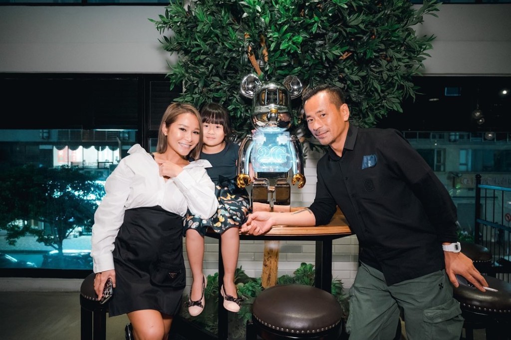 洗米華夫婦還育有細女Damiana。