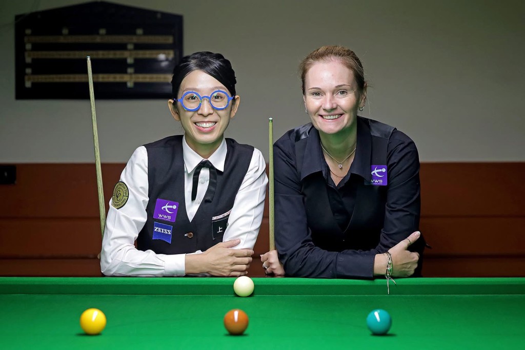 吳安儀四強以4:3反勝伊雲絲闖決賽。World Women's Snooker圖