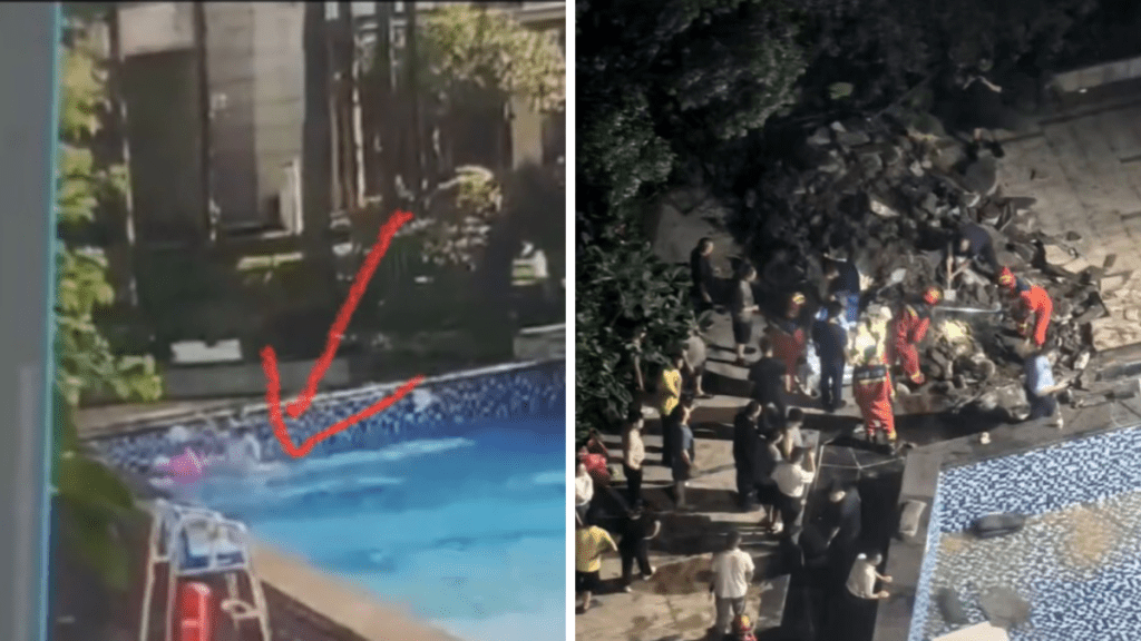 清遠一名7歲女童在當地一個屋苑的泳池，疑被排水口吸入身亡。瀟湘晨報