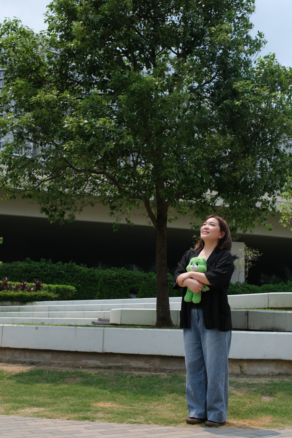 Green Bear是女儿最爱的公仔。（图片来源：《亲子王》）